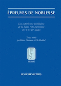 Epreuves de noblesse